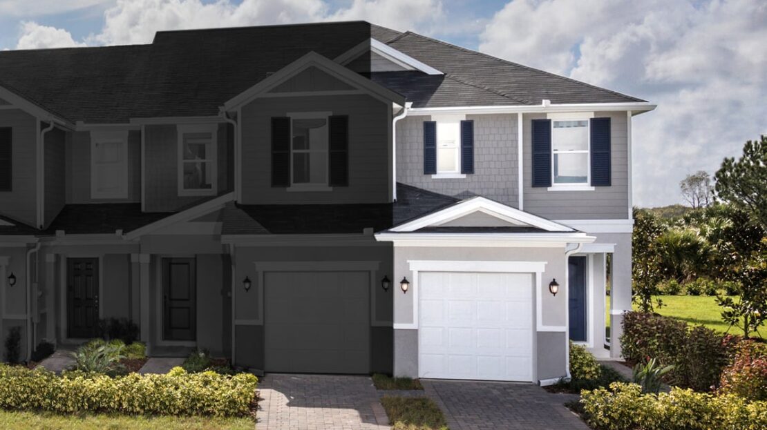 Plan 1685 Model at The Sanctuary Townhomes Clermont FL