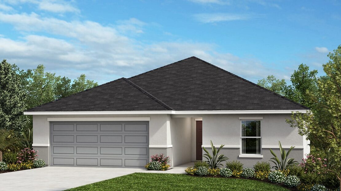 Plan 1707 Modeled Model at Cedar Crossings II in Haines City