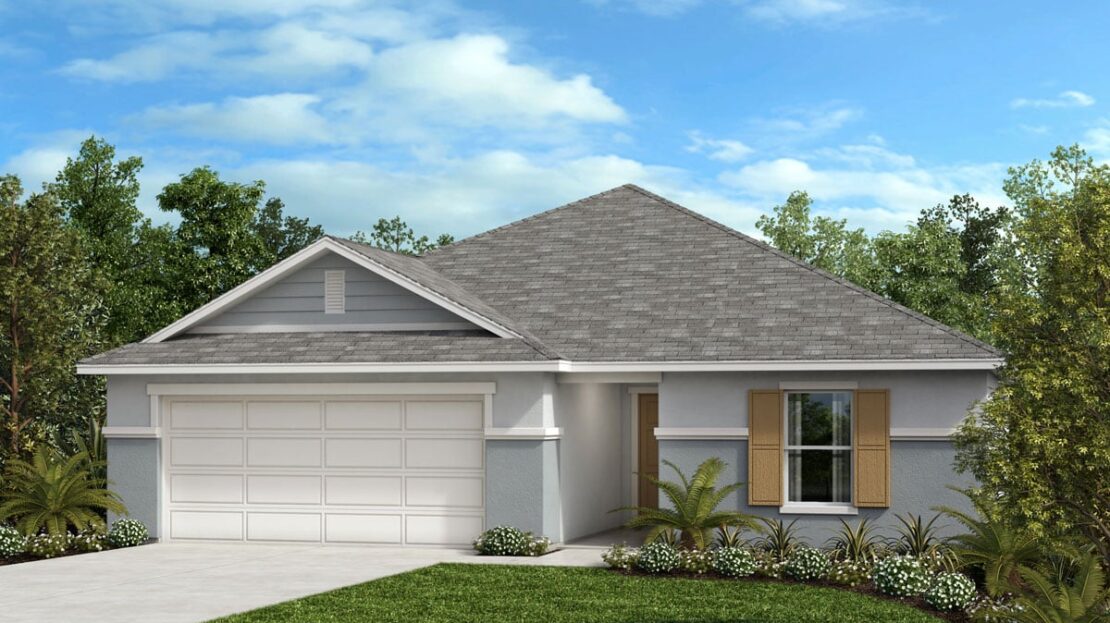 Plan 1707 Modeled Model at Cedar Crossings II