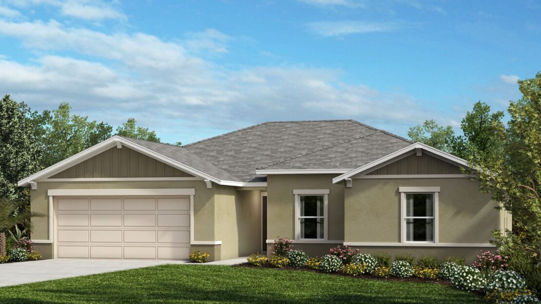 Plan 1839 Model at Chelsea Square Eustis FL