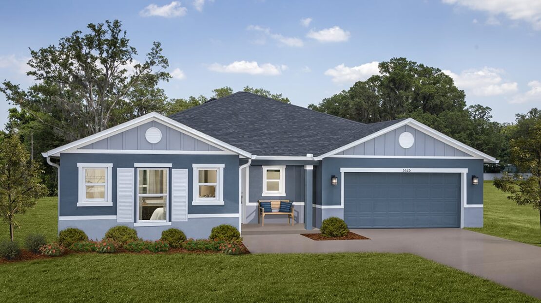 Plan 2178 Model at Chelsea Square Eustis FL