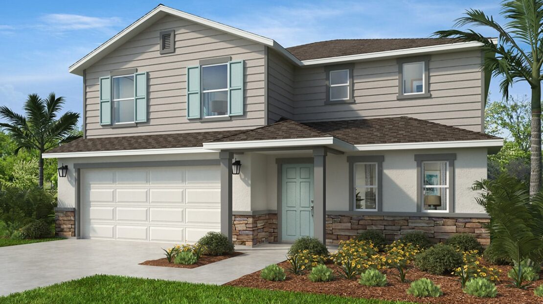 Plan 2766 Model at Canoe Creek Reserve II