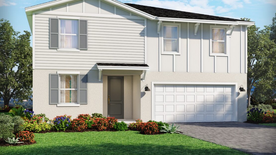 Marigold single family floorplan