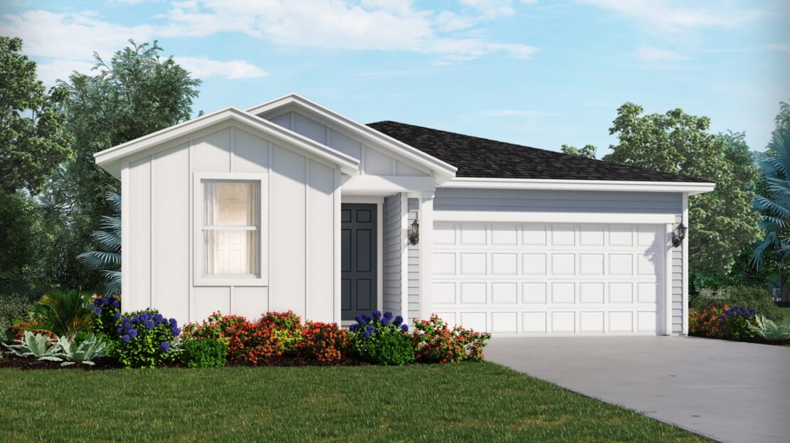 Archer single-family floorplan