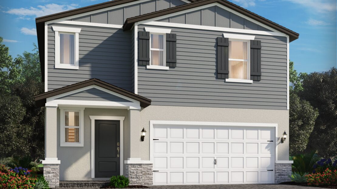 Redwood single family floorplan