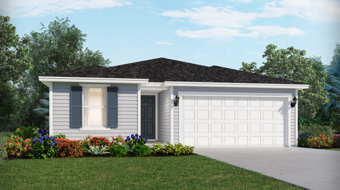 Callaway Exterior floorplan