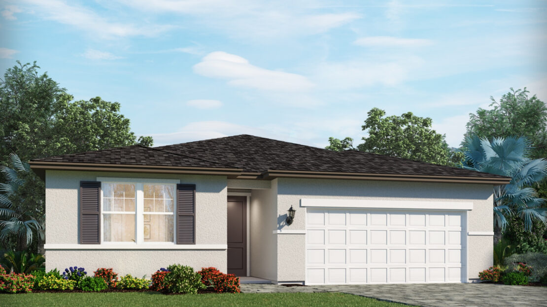 Modena Exterior floorplan