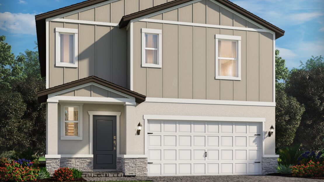 Redwood model in Indiantown