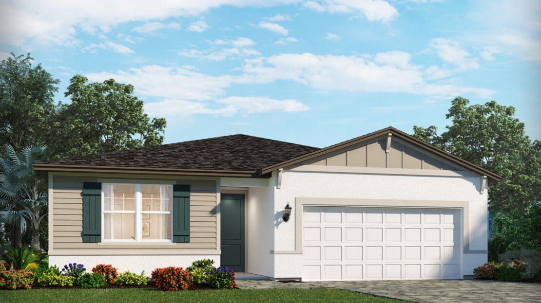 Emilia single-family floorplan