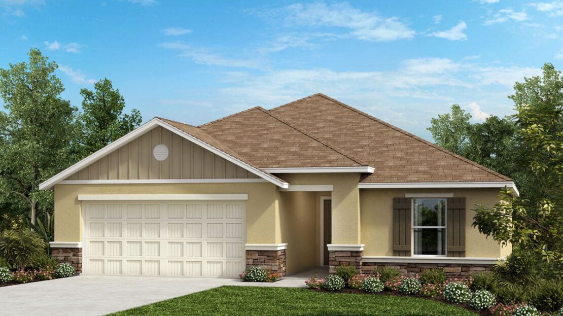 Plan 1707 Model at The Preserve at Legends Pointe II Pre-Construction Homes