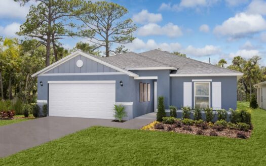 Plan 1707 Modeled Model at Naples Village at Verona II Titusville FL