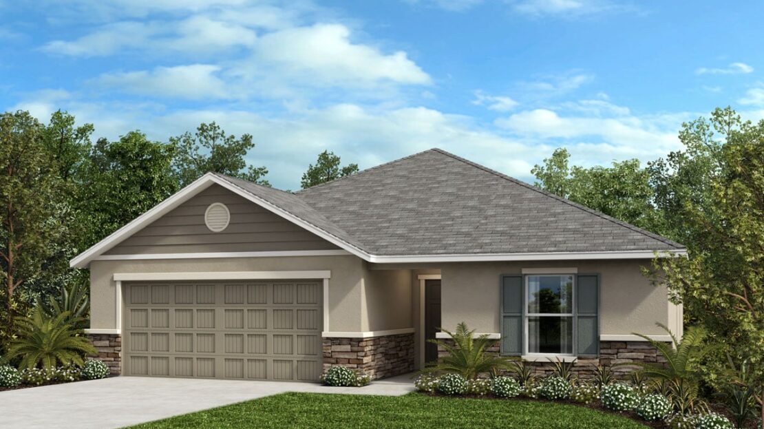 Plan 1989 Modeled Model at The Preserve at Legends Pointe II