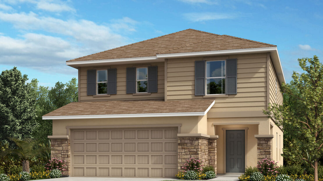 Plan 2107 Modeled Model at The Preserve at Legends Pointe I by KB Home