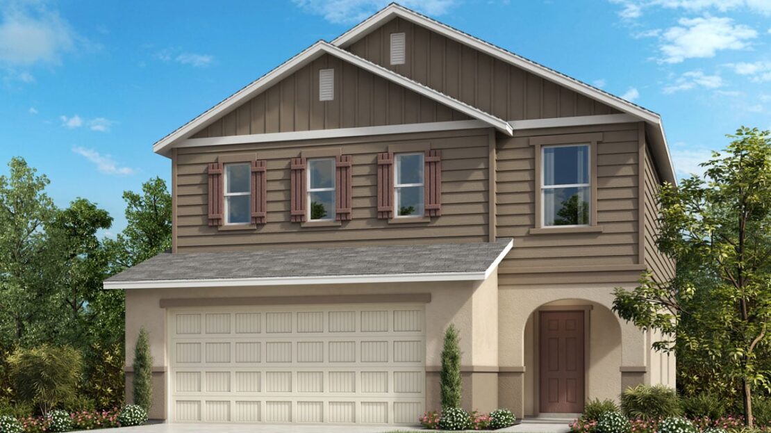 Plan 2107 Modeled Model at The Preserve at Legends Pointe I New Construction