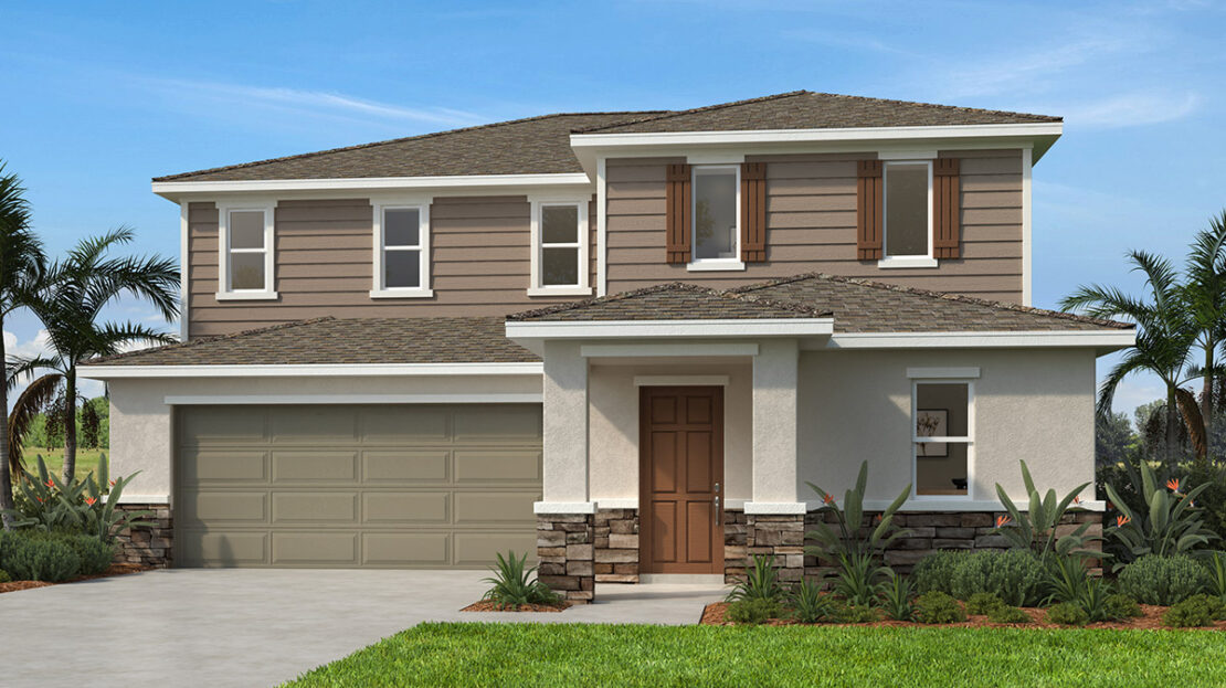 Plan 2431 Model at Hilliard Ridge by KB Home