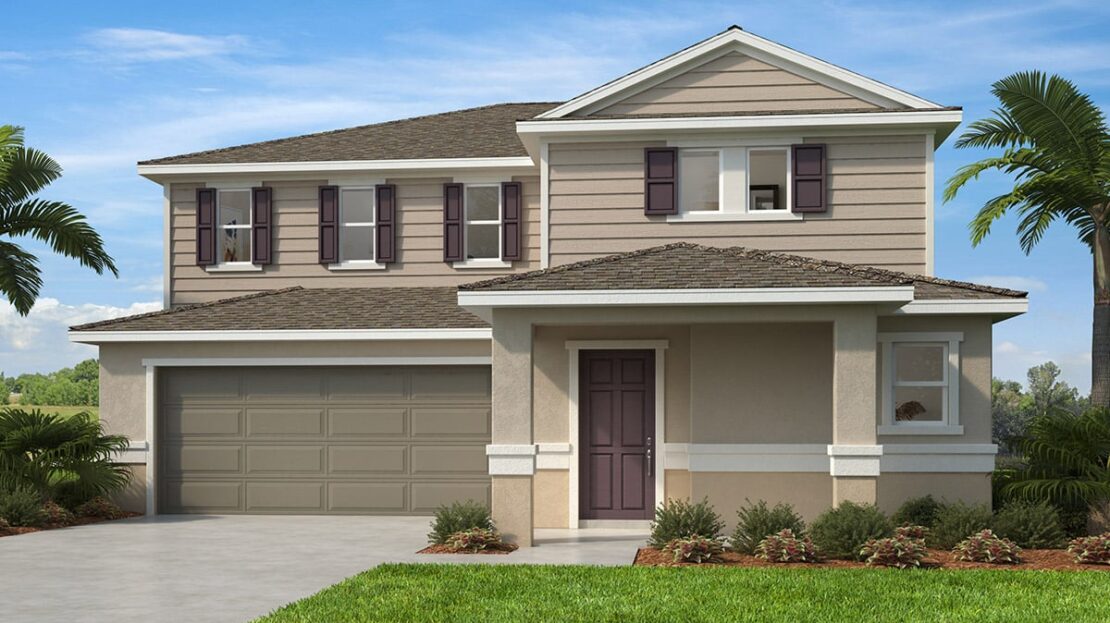 Plan 2431 Model at Hilliard Ridge