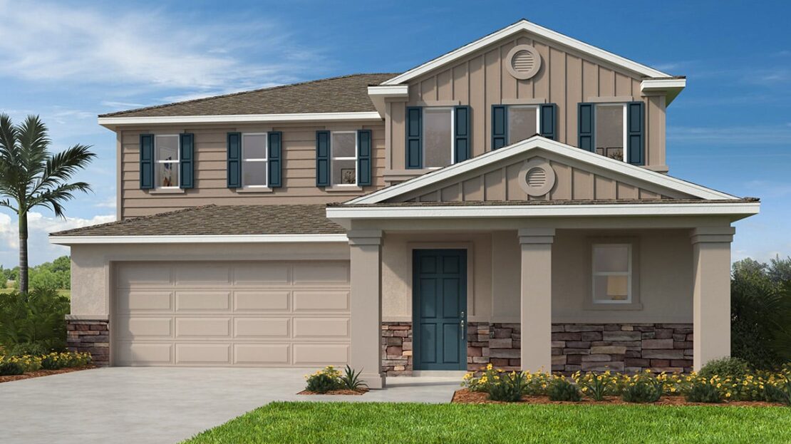 Plan 2431 Model at Hilliard Ridge Pre-Construction Homes