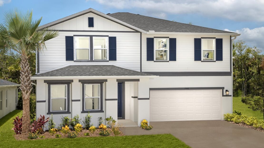 Plan 2566 Modeled Model at Naples Village at Verona II Titusville FL