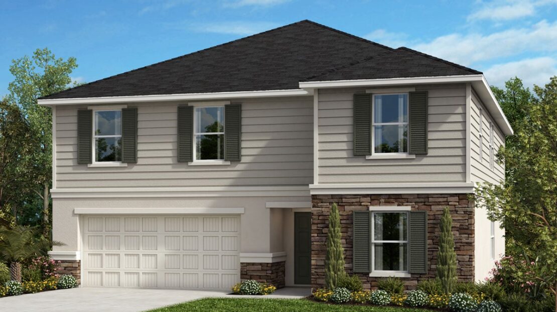 Plan 3016 Model at The Preserve at Legends Pointe II by KB Home