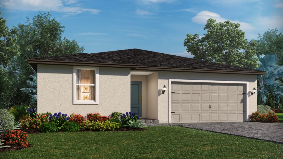 Foxglove Exterior floorplan