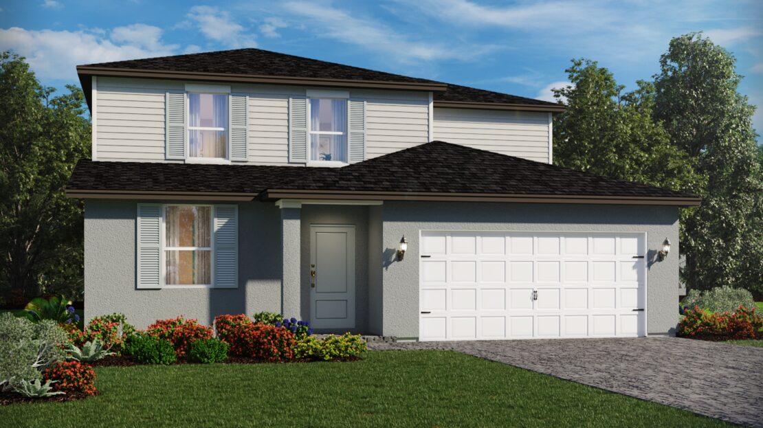 Orchid Exterior floorplan