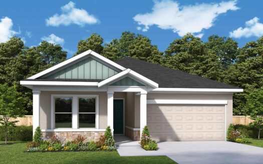 Benton Exterior floorplan