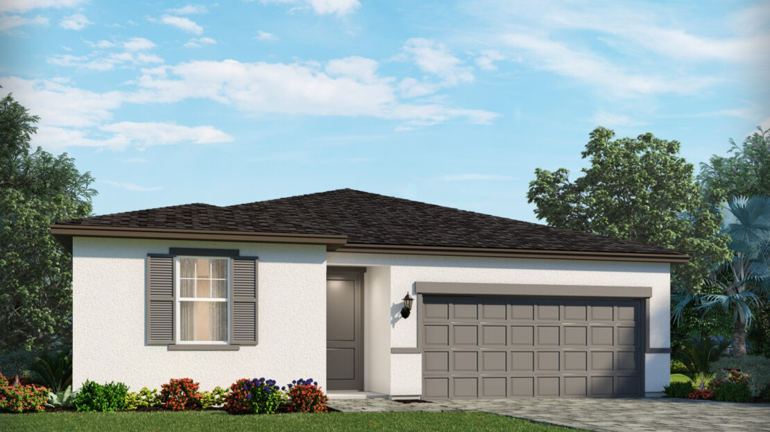 Corsica Exterior floorplan