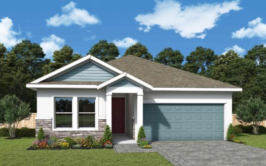 Benton Exterior floorplan
