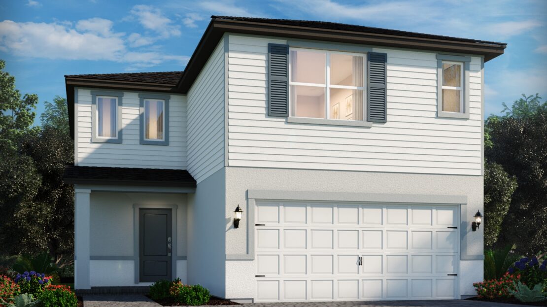 Zion Exterior floorplan