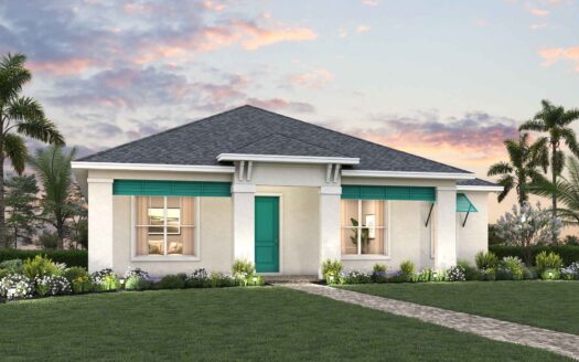 Blairmore Exterior floorplan