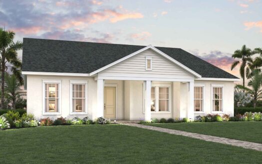 Del Ray Exterior floorplan
