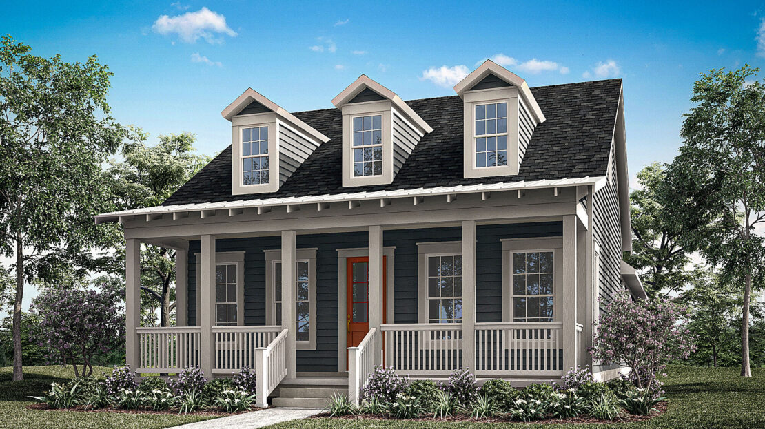 Hart Exterior floorplan Celebration - Island Village