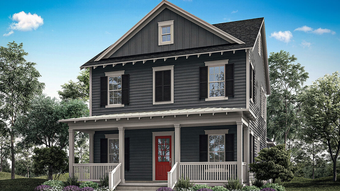 Hatteras Exterior floorplan Celebration - Island Village