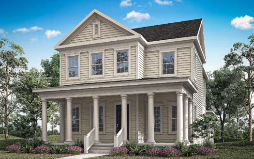 Hayden Exterior floorplan Celebration - Island Village