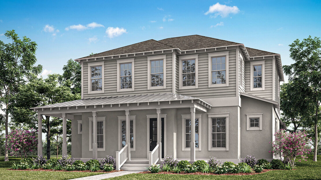 Marco Exterior floorplan Celebration - Island Village
