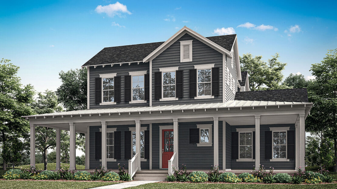 Merritt Exterior floorplan Celebration - Island Village