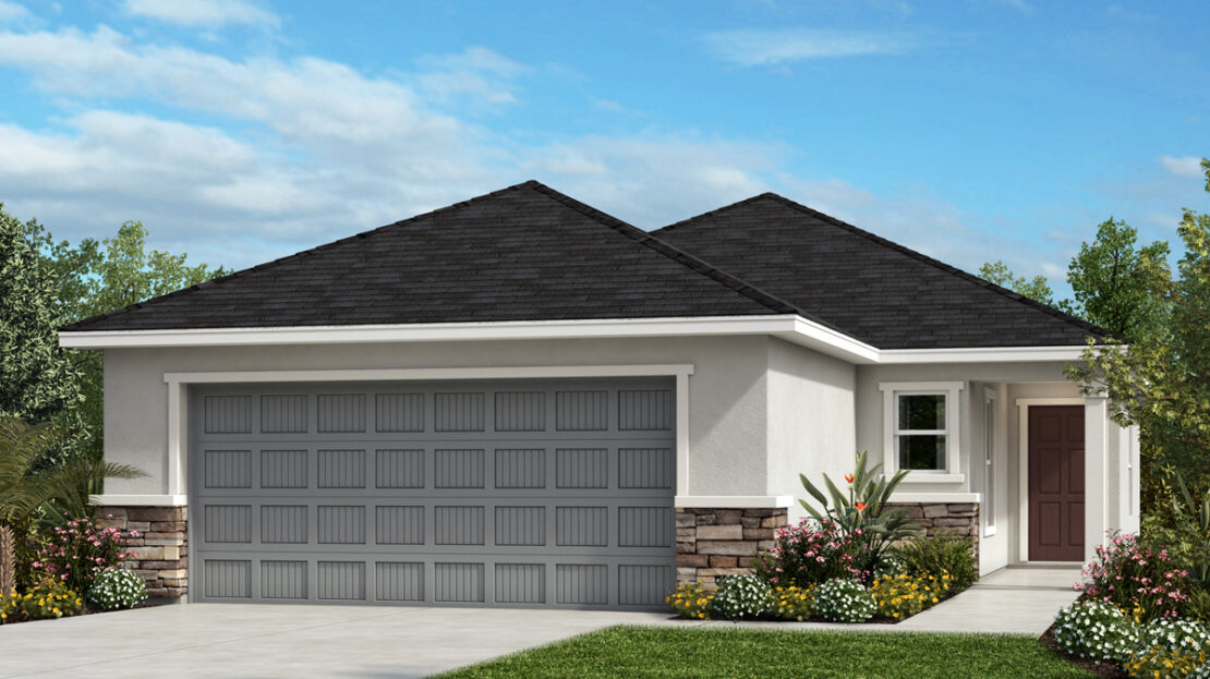 Plan 1511 Modeled Model at Sandal Key I by KB Home