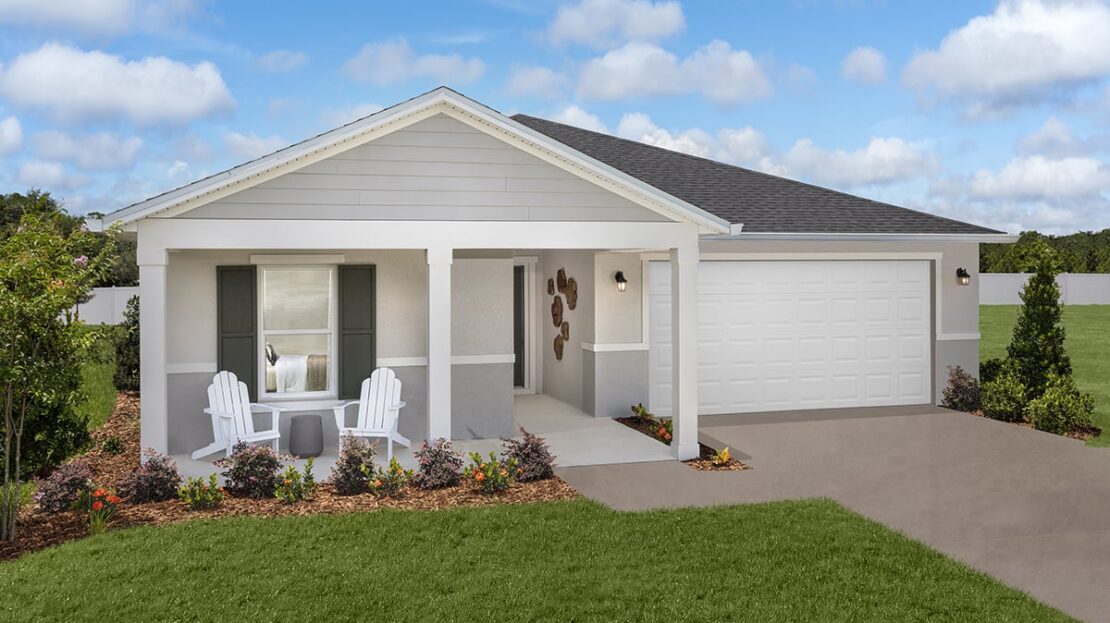 Plan 2059 Modeled Model at Hilliard Ridge Kissimmee FL