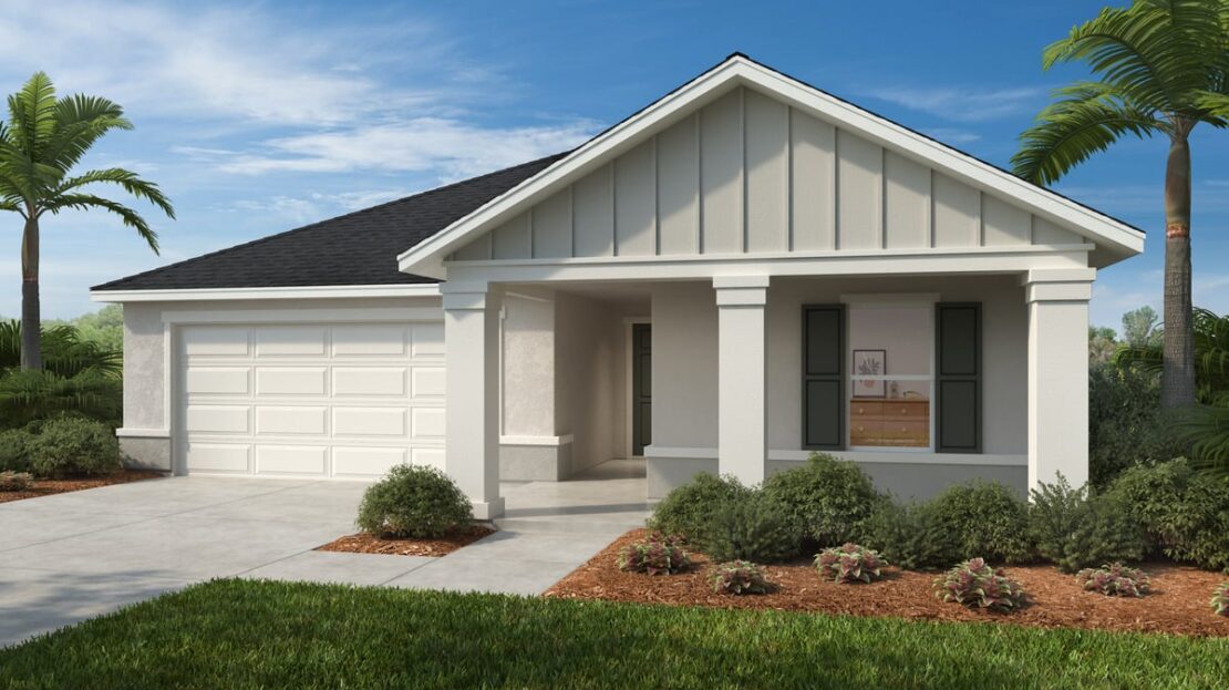 Plan 2059 Modeled Model at Hilliard Ridge New Construction