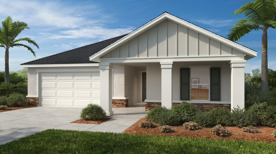 Plan 2059 Modeled Model at Hilliard Ridge Pre-Construction Homes