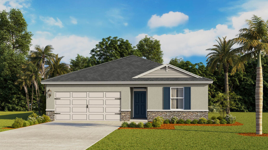 Archer Exterior floorplan