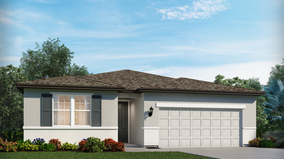 Modena Exterior floorplan
