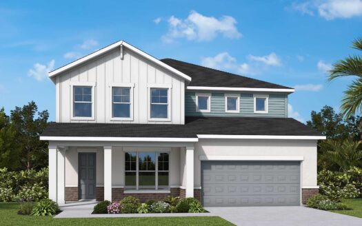 Bradley Exterior floorplan