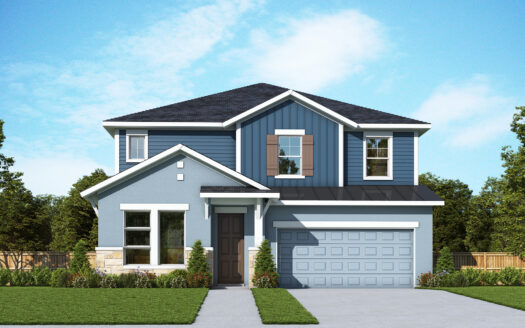 Juniper Exterior floorplan