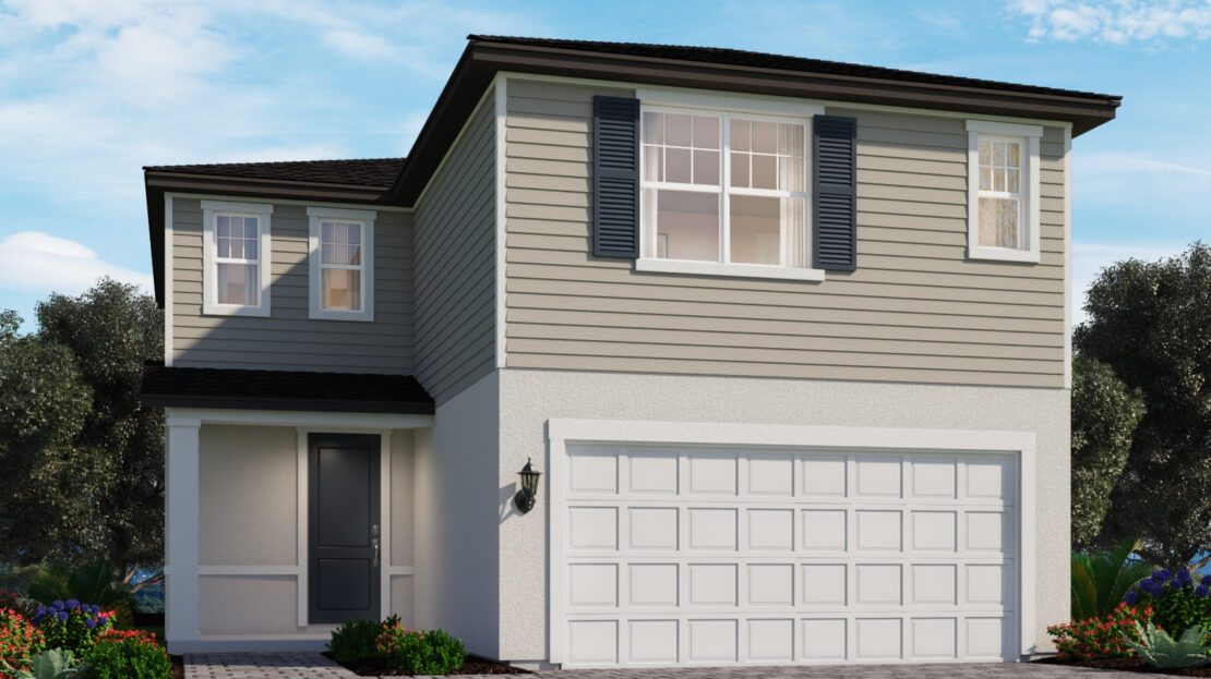 Zion Exterior floorplan