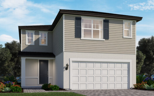 Zion Exterior floorplan