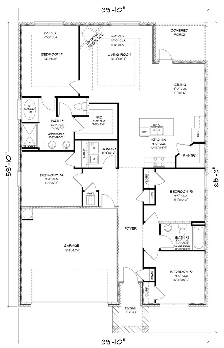 The Rhett Floorplan