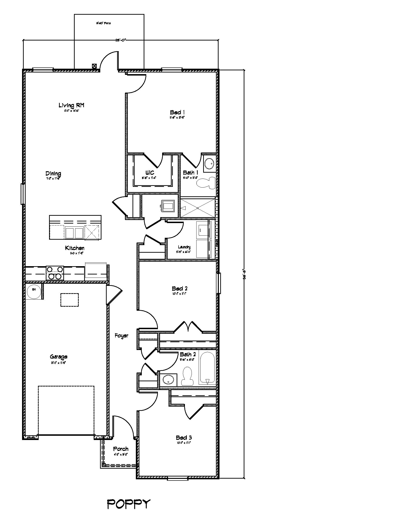 The Poppy Floorplan