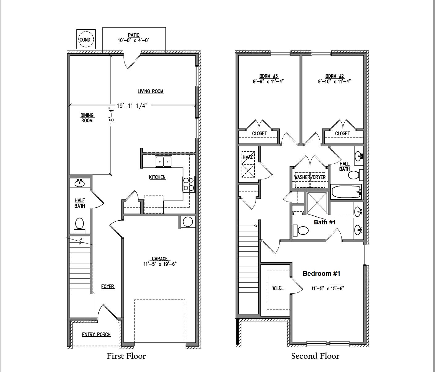 The Palm Exterior Floorplan