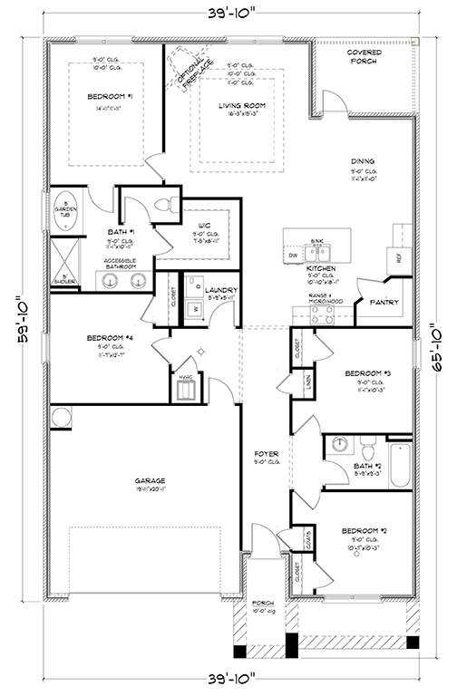 The Rhett Floorplan